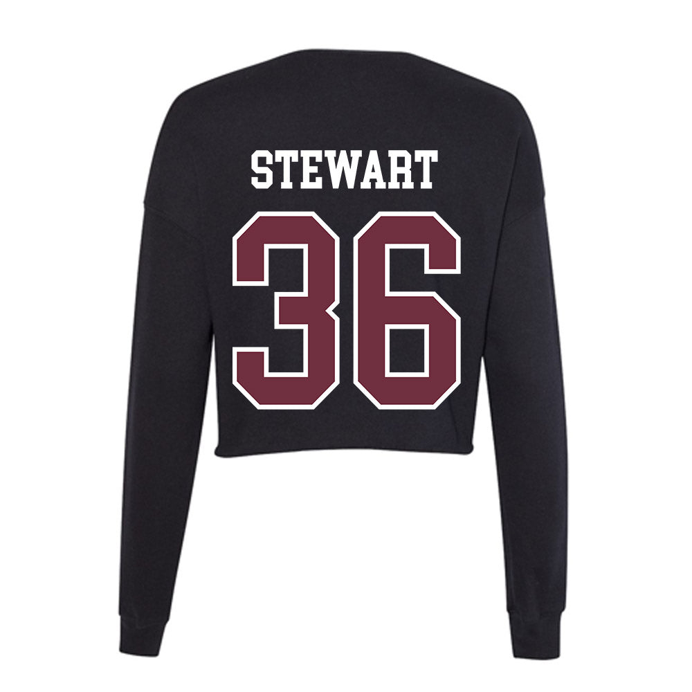 Mississippi State - NCAA Football : Jabryis Stewart - Women's Cropped Crew Fleece-1