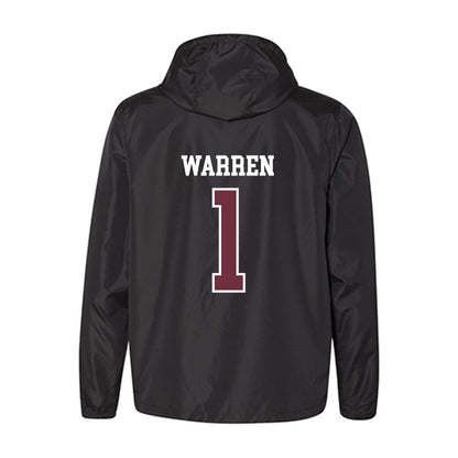 Mississippi State - NCAA Men's Basketball : Dellquan Warren - Windbreaker-1