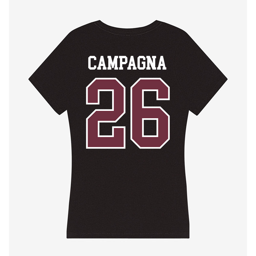 Mississippi State - NCAA Women's Volleyball : Hailey Campagna - Women's V-Neck T-Shirt-1