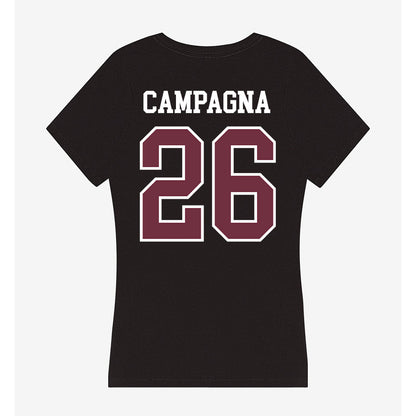 Mississippi State - NCAA Women's Volleyball : Hailey Campagna - Women's V-Neck T-Shirt-1