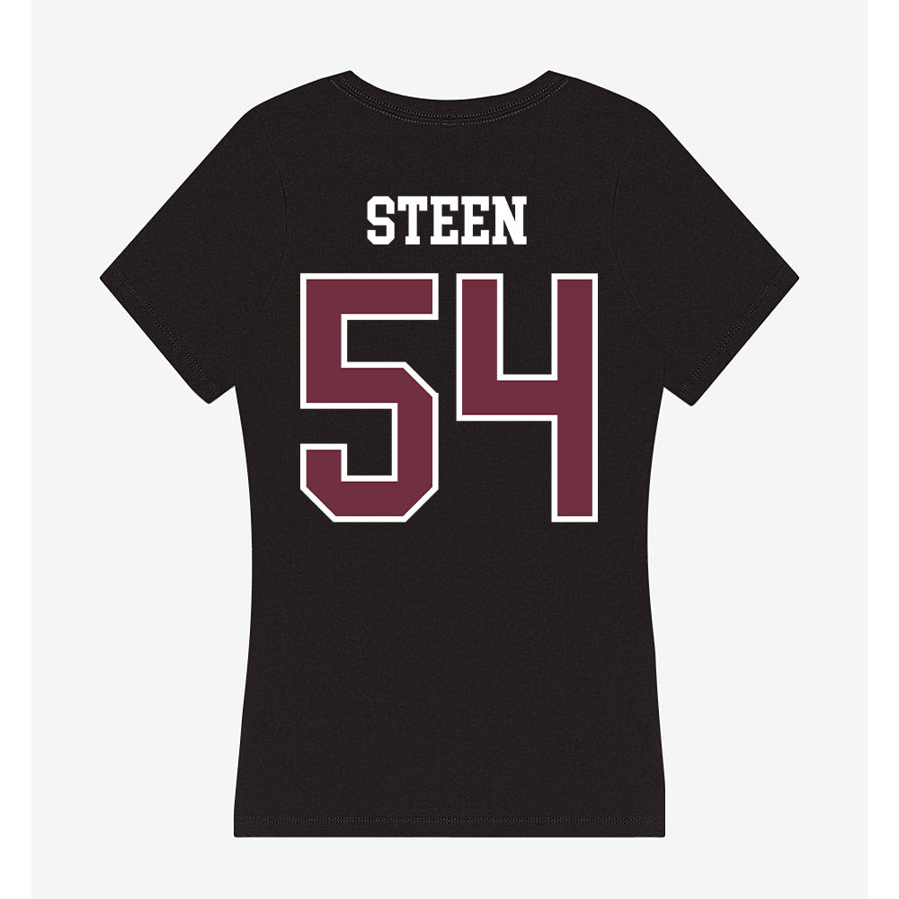 Mississippi State - NCAA Football : Blake Steen - Women's V-Neck T-Shirt-1