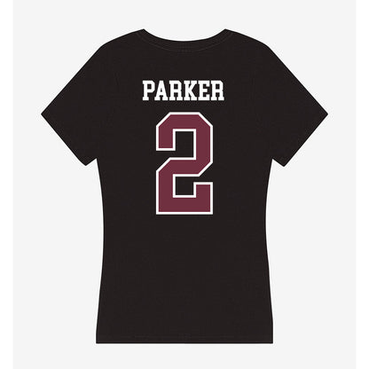 Mississippi State - NCAA Baseball : Jacob Parker - Women's V-Neck T-Shirt-1
