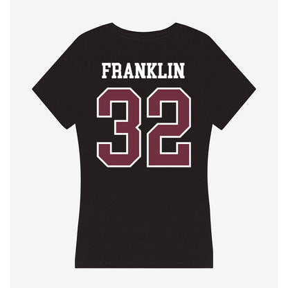 Mississippi State - NCAA Football : Doug Franklin - Women's V-Neck T-Shirt-1