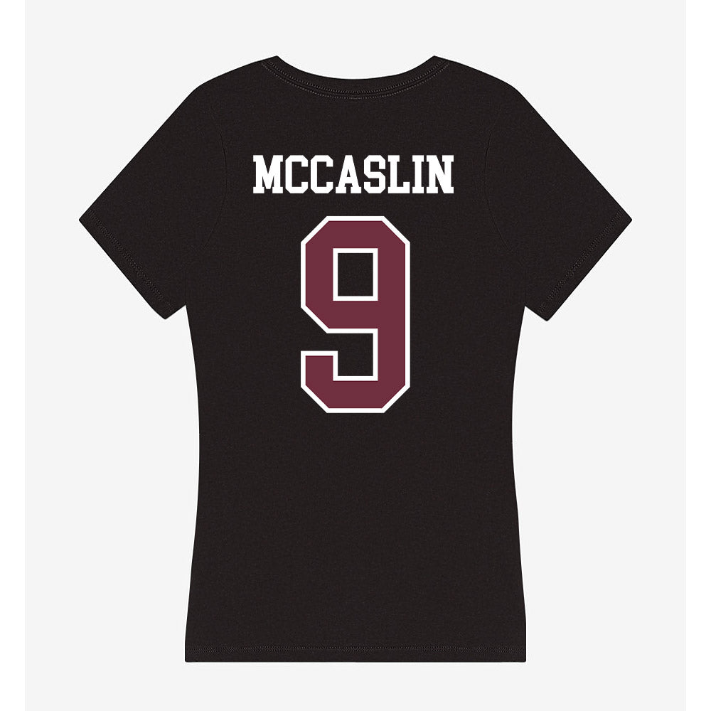 Mississippi State - NCAA Women's Soccer : Gabrielle Mccaslin - Women's V-Neck T-Shirt-1