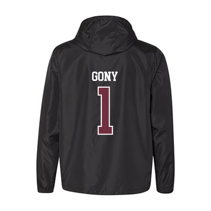 Mississippi State - NCAA Women's Basketball : Nyayongah Gony - Windbreaker-1