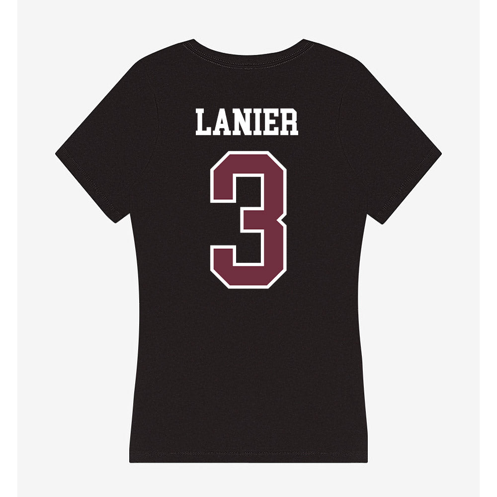 Mississippi State - NCAA Football : Brylan Lanier - Women's V-Neck T-Shirt-1