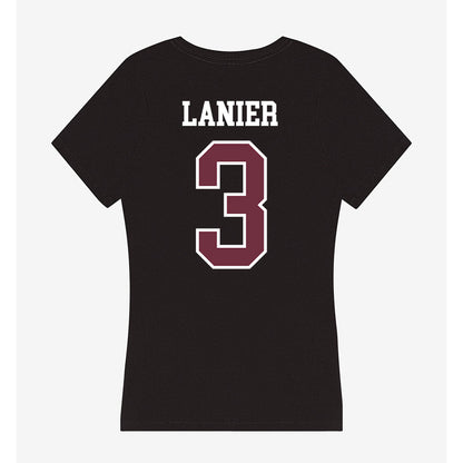 Mississippi State - NCAA Football : Brylan Lanier - Women's V-Neck T-Shirt-1