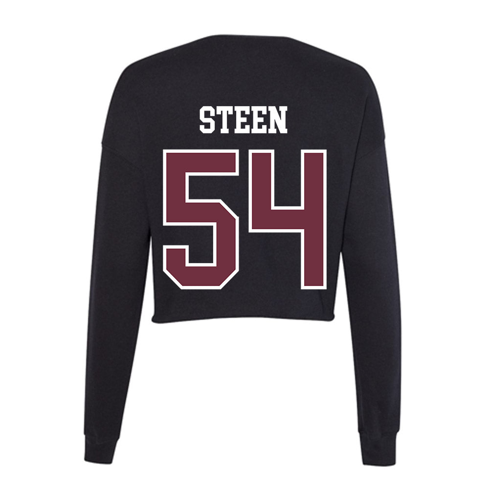 Mississippi State - NCAA Football : Blake Steen - Women's Cropped Crew Fleece-1