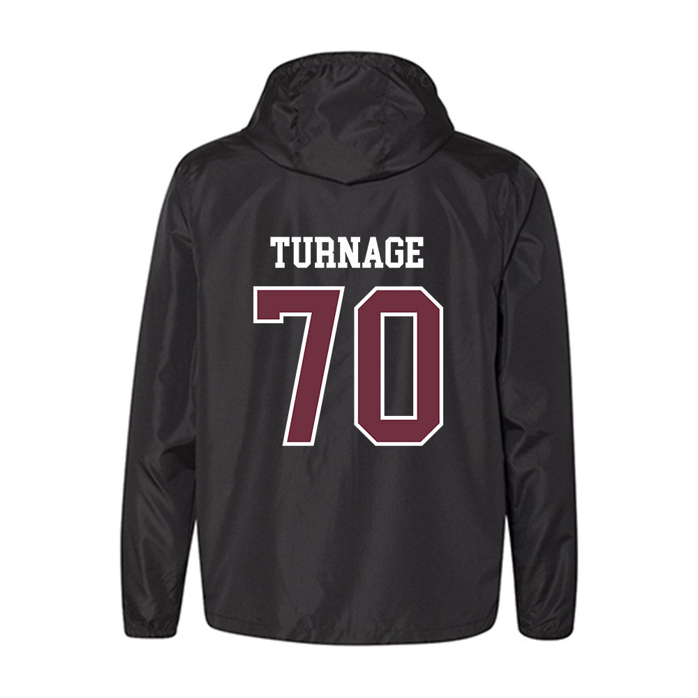 Mississippi State - NCAA Football : Breyden Turnage - Windbreaker-1