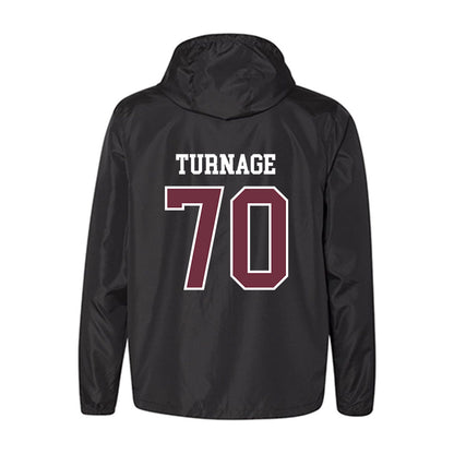 Mississippi State - NCAA Football : Breyden Turnage - Windbreaker-1