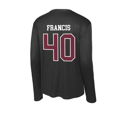 Mississippi State - NCAA Women's Basketball : Madison Francis - Activewear Long Sleeve T-Shirt-1