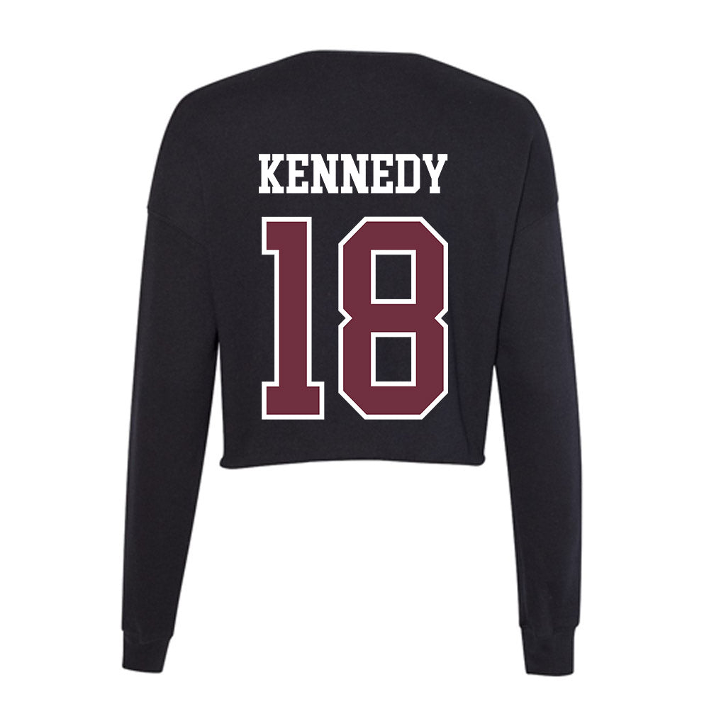 Mississippi State - NCAA Softball : Madisyn Kennedy - Women's Cropped Crew Fleece-1