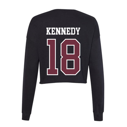 Mississippi State - NCAA Softball : Madisyn Kennedy - Women's Cropped Crew Fleece-1