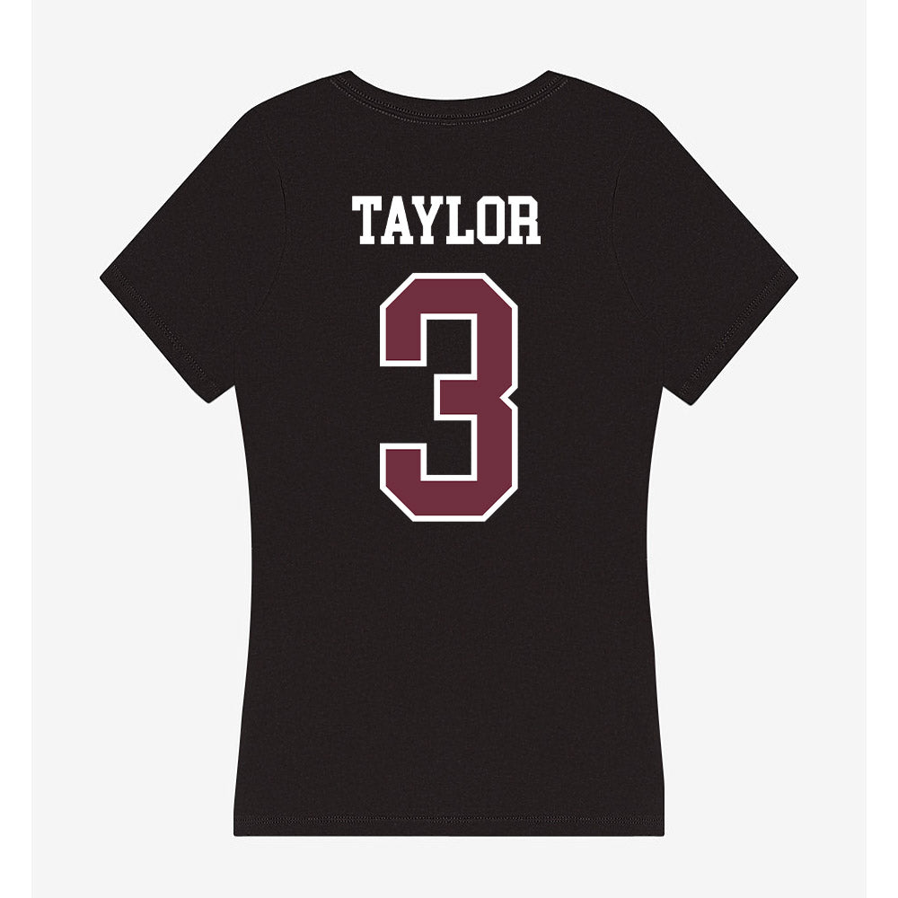 Mississippi State - NCAA Women's Soccer : Kyra Taylor - Women's V-Neck T-Shirt-1