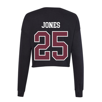 Mississippi State - NCAA Women's Cross Country : Madison Jones - Women's Cropped Crew Fleece-1