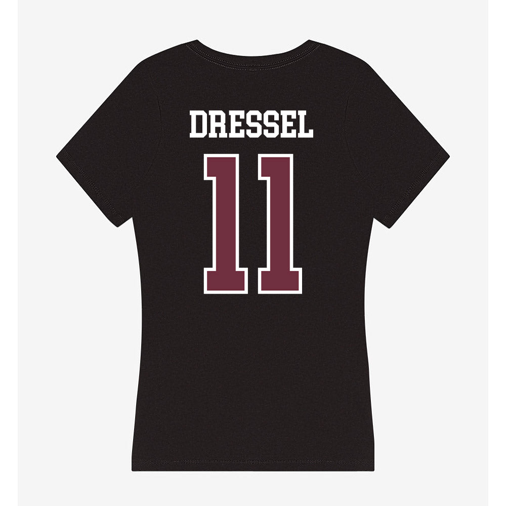 Mississippi State - NCAA Women's Volleyball : Kenna Dressel - Women's V-Neck T-Shirt-1