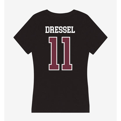 Mississippi State - NCAA Women's Volleyball : Kenna Dressel - Women's V-Neck T-Shirt-1