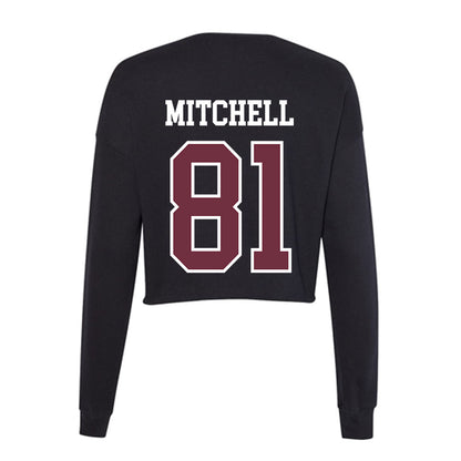 Mississippi State - NCAA Football : Isaiah Mitchell - Women's Cropped Crew Fleece-1