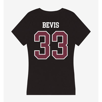 Mississippi State - NCAA Baseball : Blake Bevis - Women's V-Neck T-Shirt-1