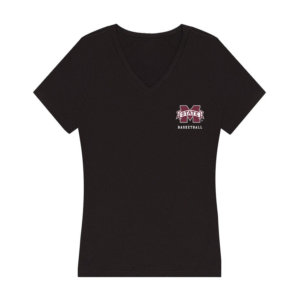 Mississippi State - NCAA Women's Basketball : Ramani Parker - Women's V-Neck T-Shirt-0