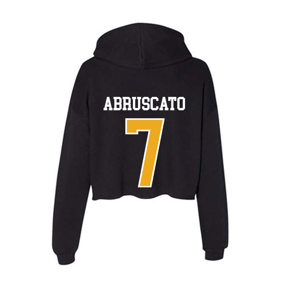Missouri - NCAA Softball : Stefania Abruscato - Women's Crop Fleece Hoodie-1