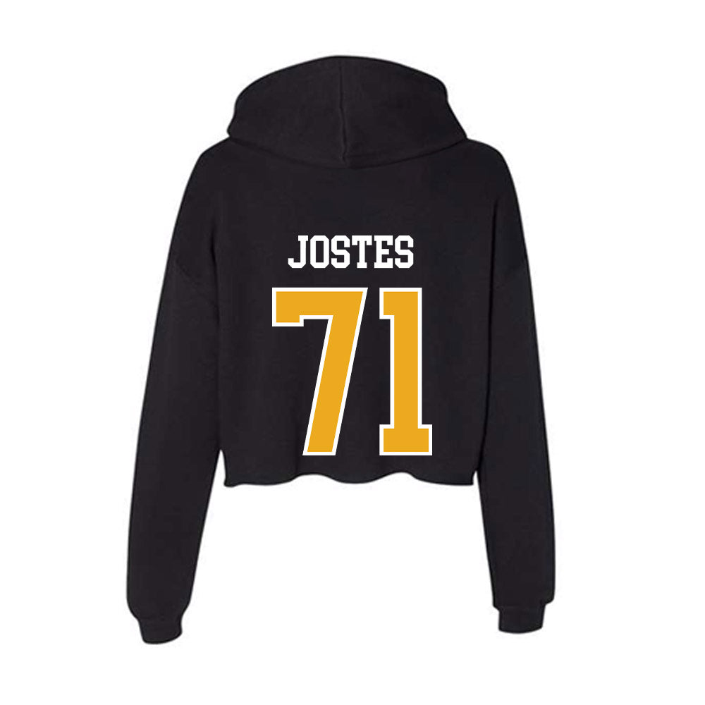 Missouri - NCAA Football : Ryan Jostes - Women's Crop Fleece Hoodie-1