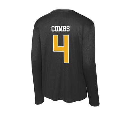 Missouri - NCAA Women's Soccer : Callaway Combs - Activewear Long Sleeve T-Shirt-1