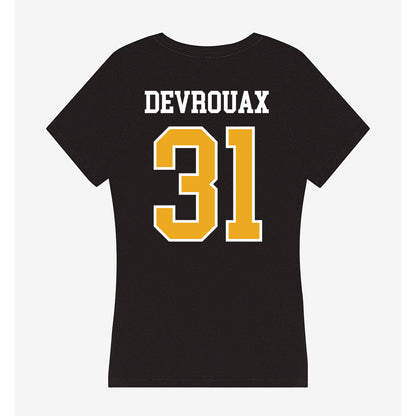 Missouri - NCAA Women's Soccer : Mia Devrouax - Women's V-Neck T-Shirt-1