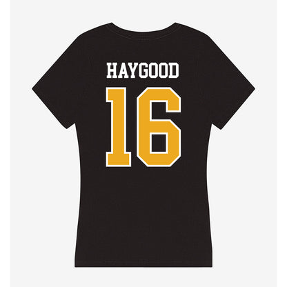 Missouri - NCAA Football : Brendon Haygood - Women's V-Neck T-Shirt-1