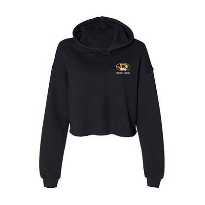 Missouri - NCAA Men's Swimming & Diving : Jaden Pospishil - Women's Crop Fleece Hoodie-0