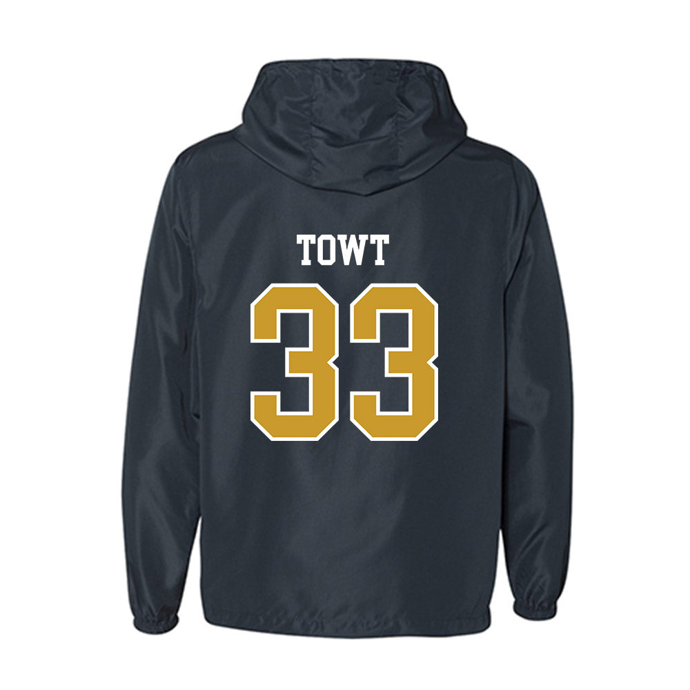Notre Dame - NCAA Men's Basketball : Carson Towt - Windbreaker-1