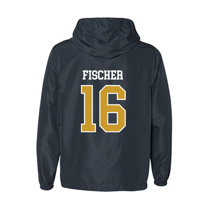 Notre Dame - NCAA Men's Ice Hockey : Paul Fischer - Windbreaker-1