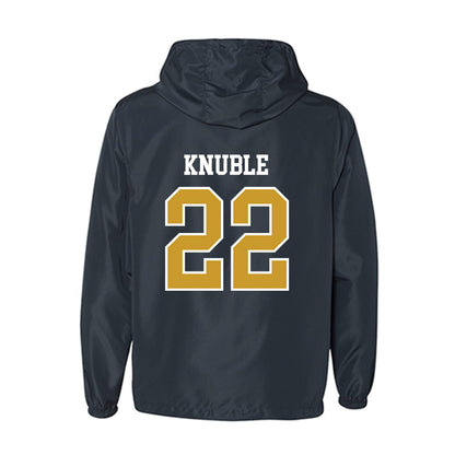 Notre Dame - NCAA Men's Ice Hockey : Cole Knuble - Windbreaker-1