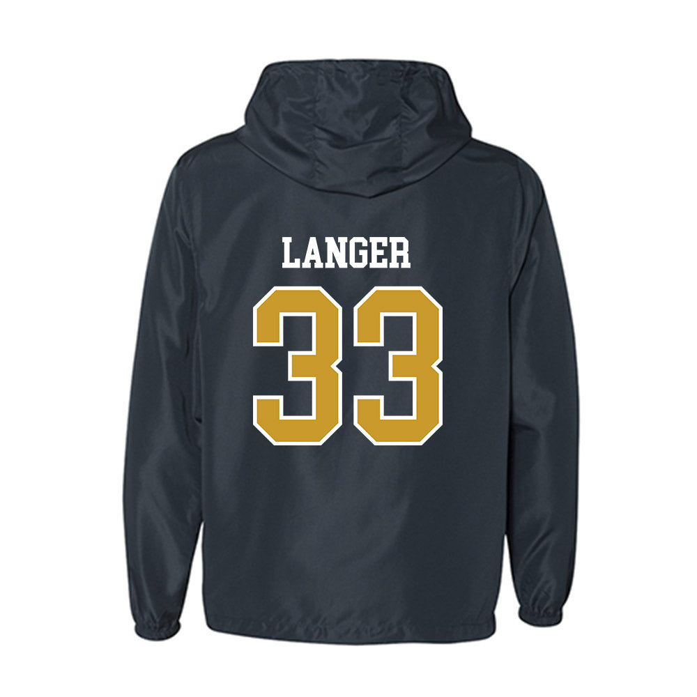 Notre Dame - NCAA Women's Volleyball : Grace Langer - Windbreaker-1