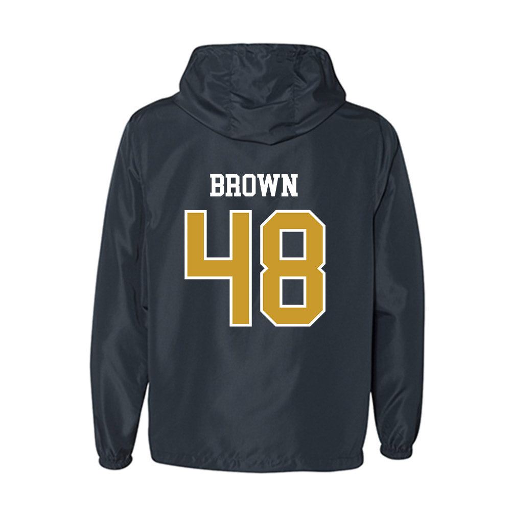Notre Dame - NCAA Football : Mick Brown - Windbreaker-1