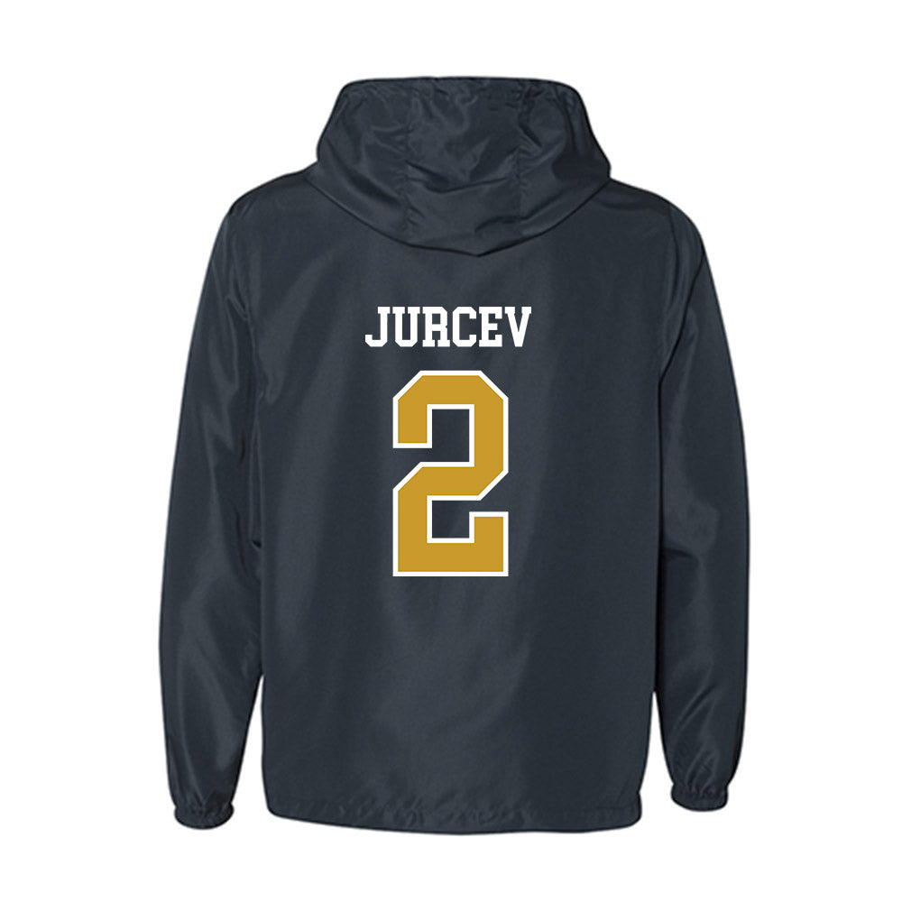 Notre Dame - NCAA Men's Ice Hockey : Jimmy Jurcev - Windbreaker-1