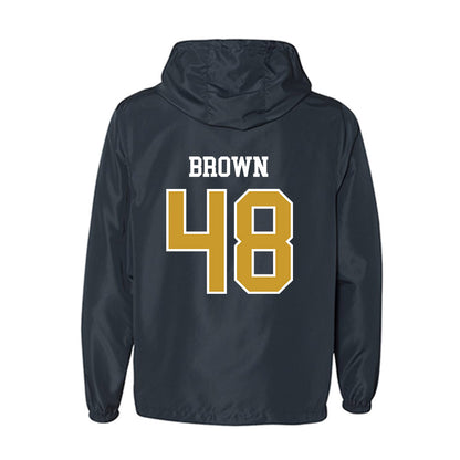 Notre Dame - NCAA Football : Mickey Brown - Windbreaker-1