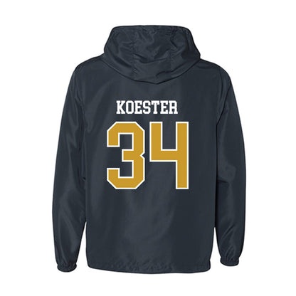 Notre Dame - NCAA Baseball : Brady Koester - Windbreaker-1
