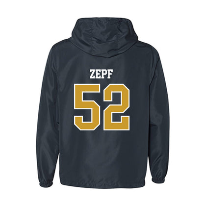 Notre Dame - NCAA Men's Lacrosse : Alex Zepf - Windbreaker-1