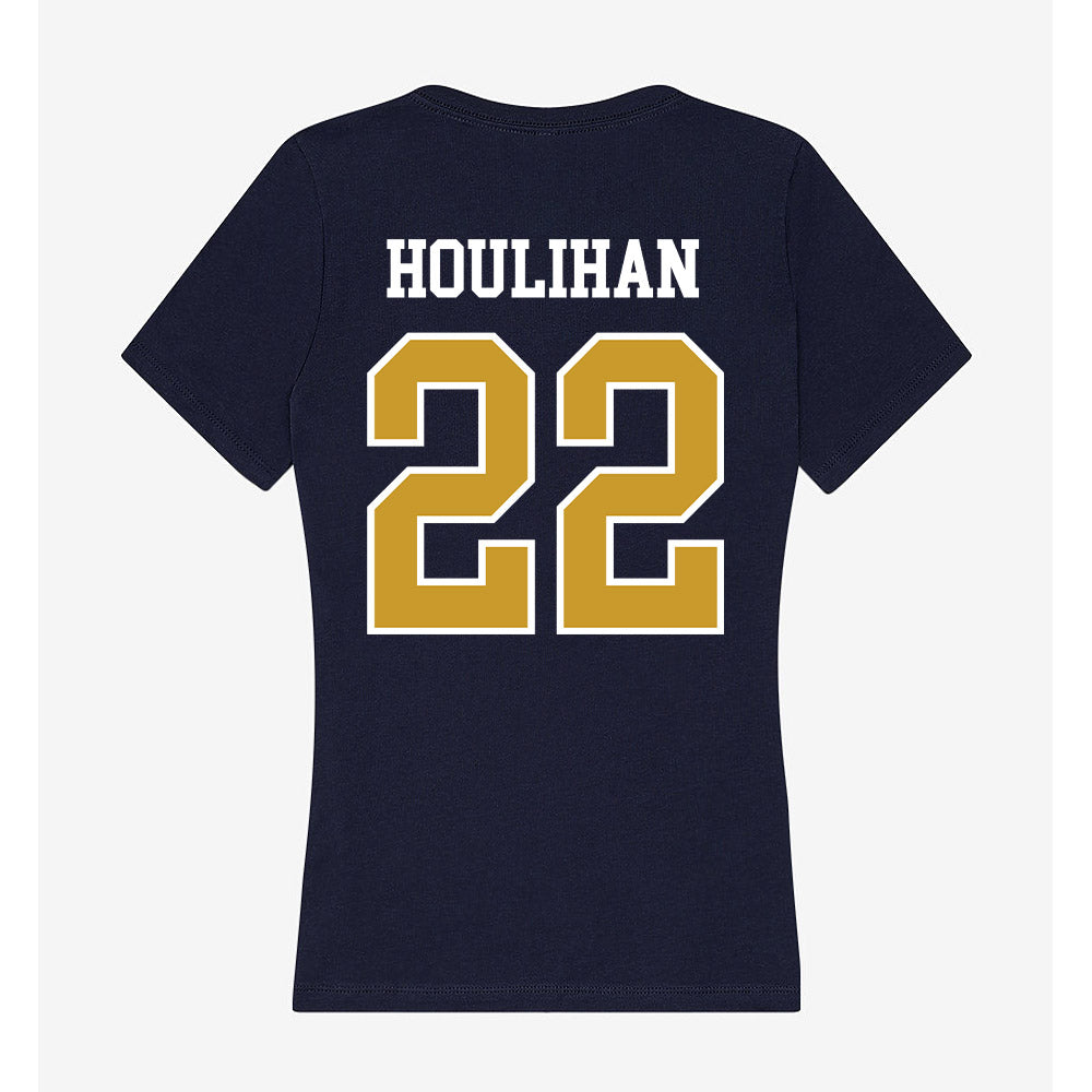 Notre Dame - NCAA Softball : Avery Houlihan - Women's V-Neck T-Shirt-1