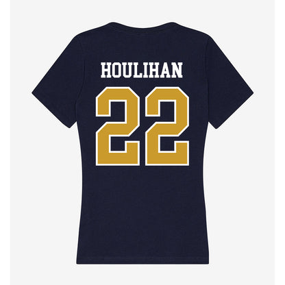 Notre Dame - NCAA Softball : Avery Houlihan - Women's V-Neck T-Shirt-1