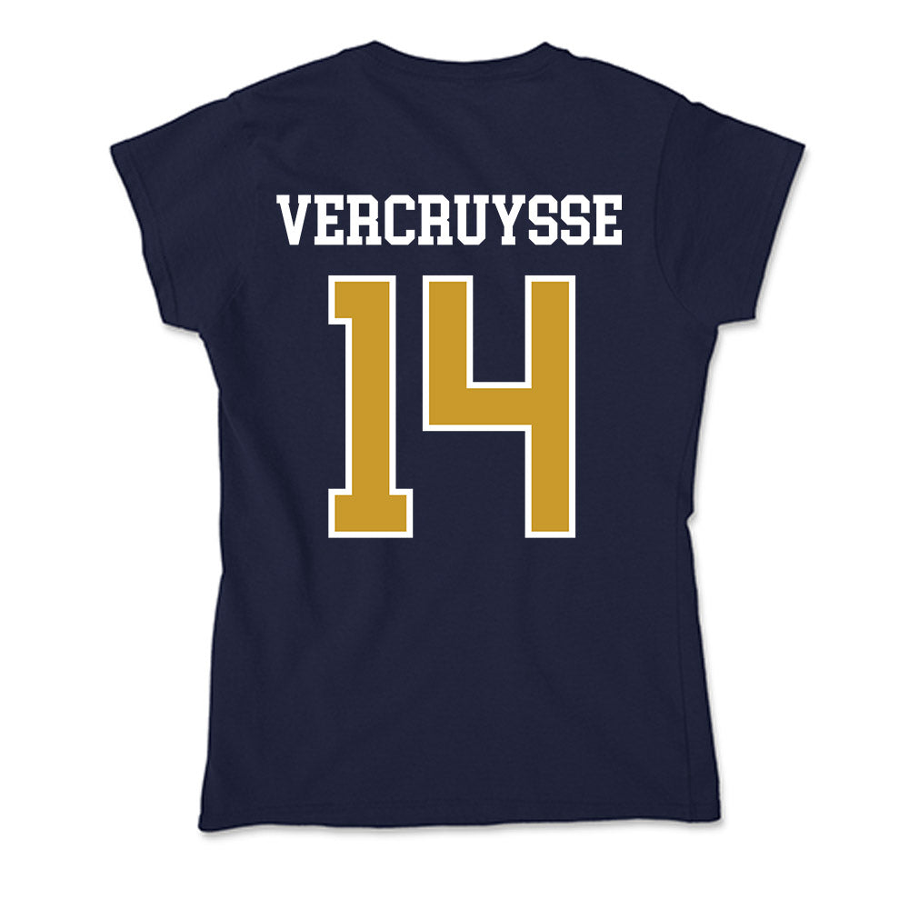 Notre Dame - NCAA Baseball : Charlie Vercruysse - Soft Style Women’s T-Shirt-1