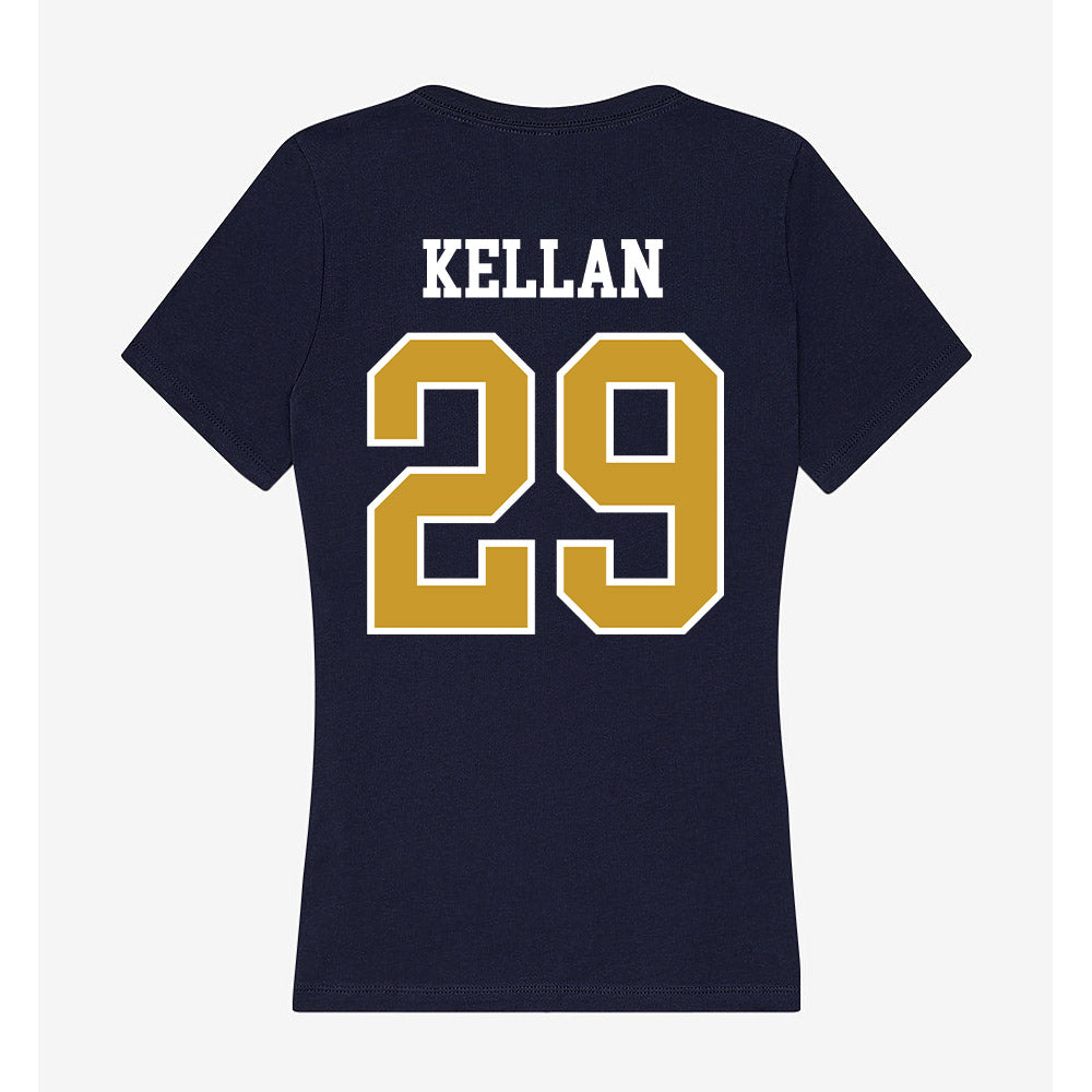 Notre Dame - NCAA Men's Lacrosse : Dylan Kellan - Women's V-Neck T-Shirt-1