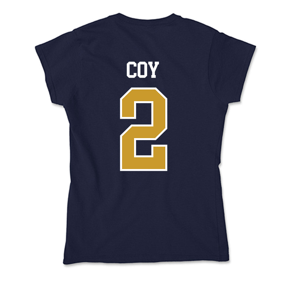 Notre Dame - NCAA Baseball : Noah Coy - Soft Style Women’s T-Shirt-1