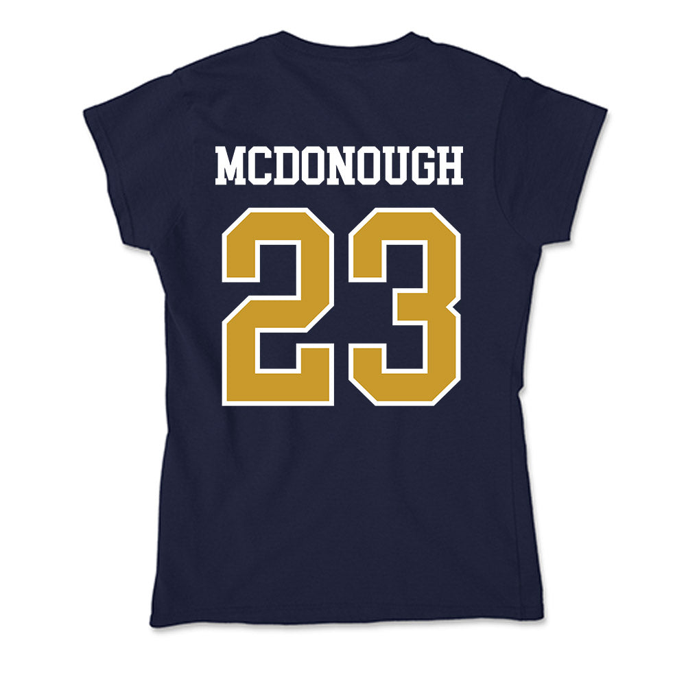 Notre Dame - NCAA Baseball : Tobey McDonough - Soft Style Women’s T-Shirt-1