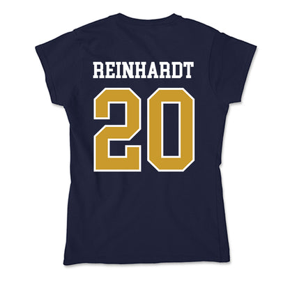 Notre Dame - NCAA Men's Lacrosse : Chris Reinhardt - Soft Style Women’s T-Shirt-1