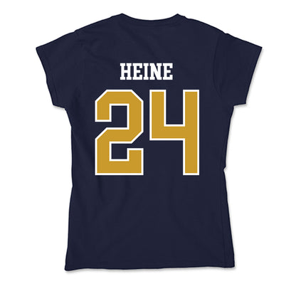 Notre Dame - NCAA Baseball : Dylan Heine - Soft Style Women’s T-Shirt-1