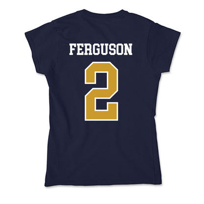 Notre Dame - NCAA Men's Soccer : Mitch Ferguson - Soft Style Women’s T-Shirt-1