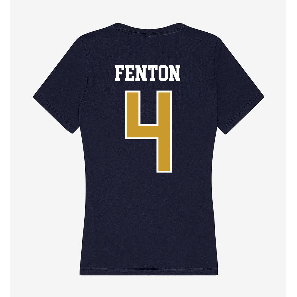 Notre Dame - NCAA Women's Volleyball : Lily Fenton - Women's V-Neck T-Shirt-1