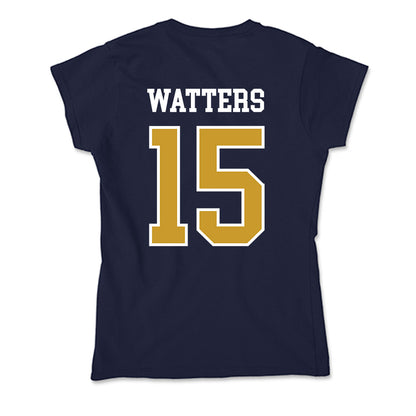 Notre Dame - NCAA Baseball : Brenson Watters - Soft Style Women’s T-Shirt-1